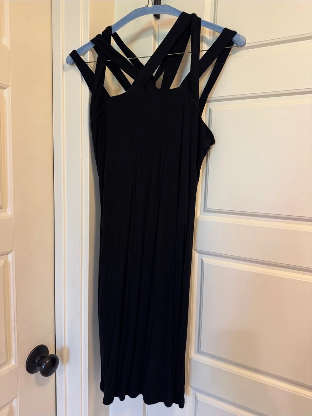 Black Strappy Women's Dress